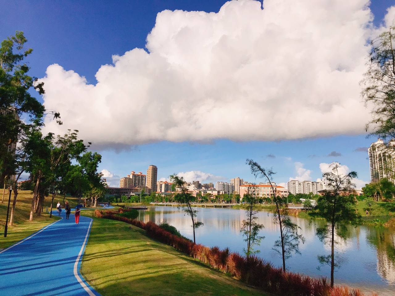 香山湖公园二期开放太美啦!